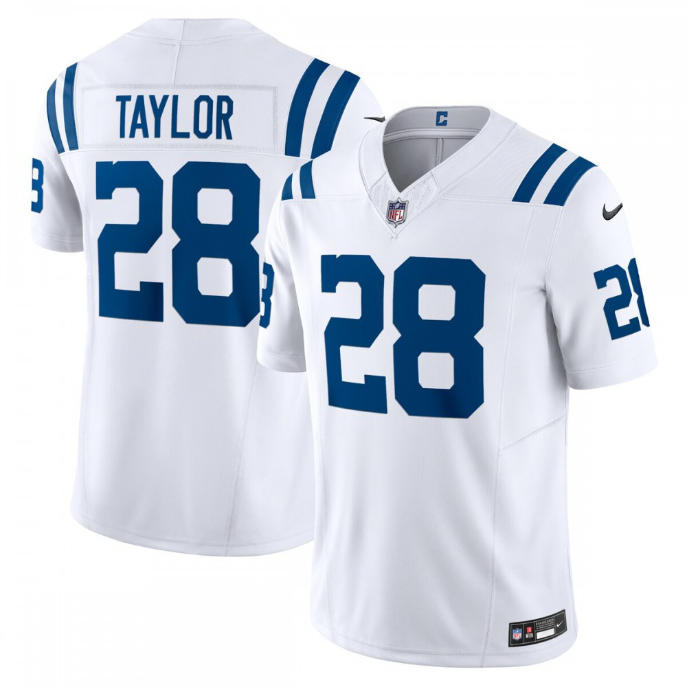 Jonathan Taylor Indianapolis Colts Nike Vapor F.U.S.E. Limited Jersey - White-Profan Arena